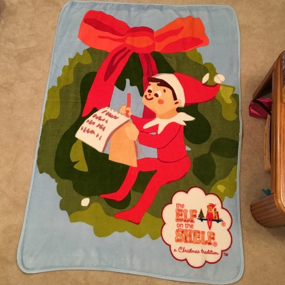 The Elf on the Shelf Other - The Elf on the Shelf Fleece Throw Blanket